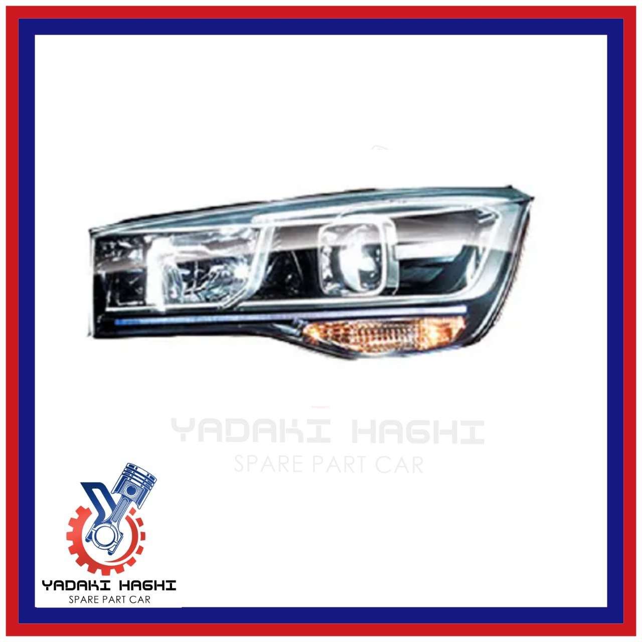 طلق چراغ جلو چپ ام وی ام x22 طلق چراغ جلو چپ ام وی ام x22